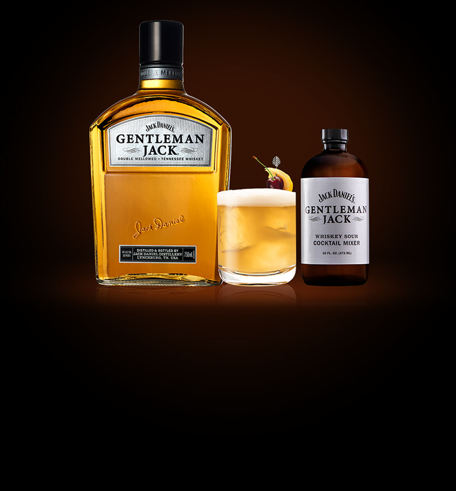 Jack Daniel's Gentleman Jack Sour Cocktail